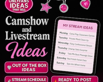 250 Cam Show & Livestream Ideas | Interactive Live Show Concepts for OnlyFans Creators