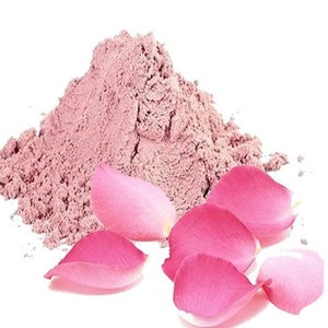 Organic Rose Petals Powder, Ground Rose Petals, Pulverrose, Rosa  Centifolia, Pink Rose Powder, Puderrosa, 