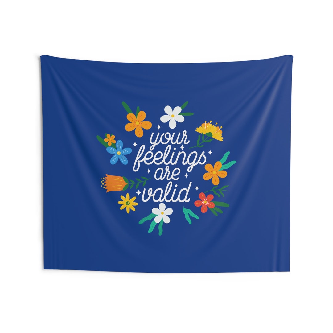 Mental Health Office Decor Indoor Wall Tapestries Etsy