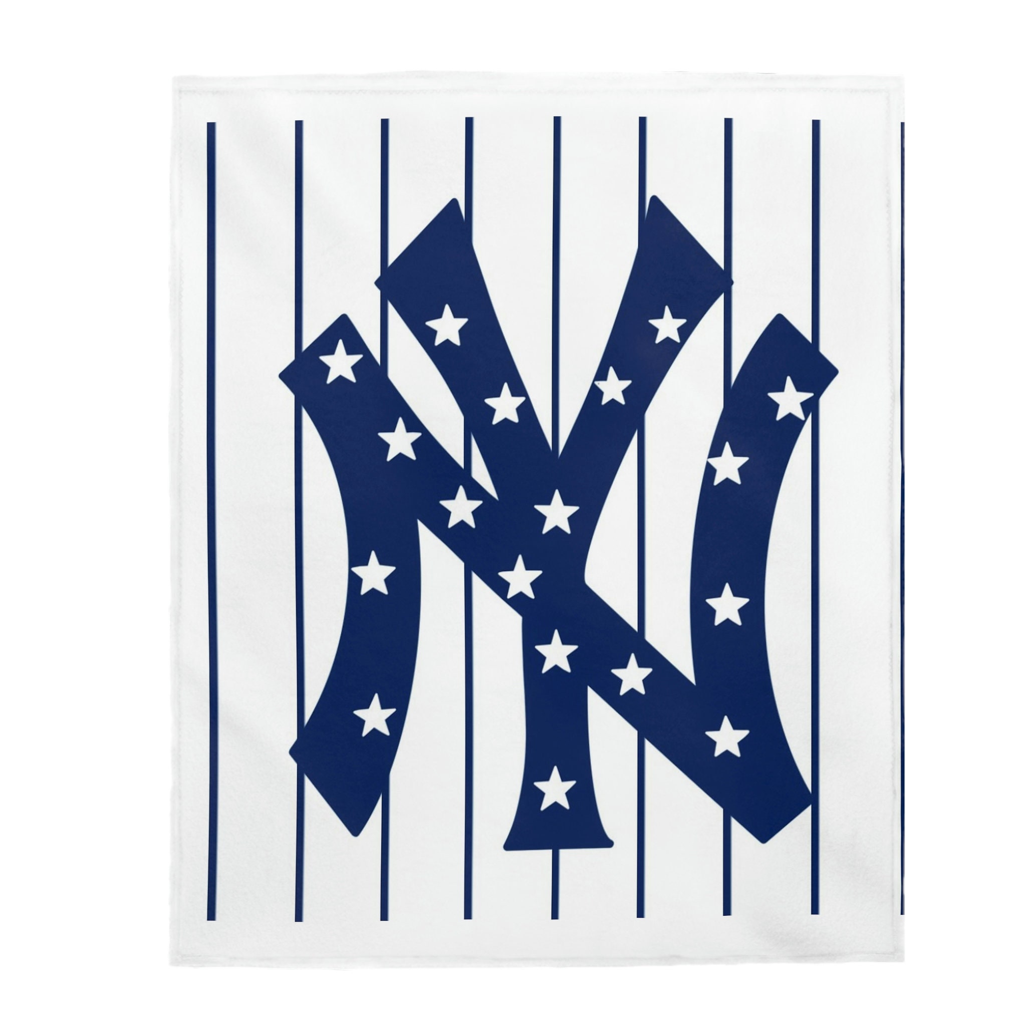 New York Yankee Plush Throw Etsy