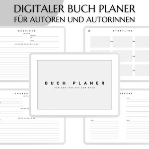 Book Planner for Authors | Digital or printable