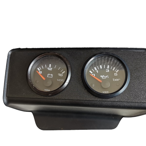 Volkswagen Golf MK3 VDO gauge holder in original cassette / cd casing. VW interior upgrade.