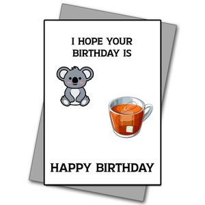 Happy Birthday - Hope your birthday is quality - Rude card - Funny card - Funny Birthday card - Rude Birthday card - Friend birthday card