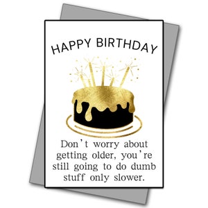 Joyeux anniversaire - carte drôle - joyeux anniversaire carte grossière - carte d'anniversaire drôle - carte d'anniversaire de beau-frère - carte d'anniversaire de belle-soeur