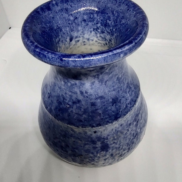 Miniature Blue Artisan Vase