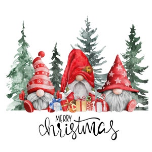 Frohe Weihnachten Wichtel Png für Sublimation, Weihnachtsbaum Weihnachtsgeschenke Png Design, Winter Wichtel Png Sublimation, Weihnachten Sublimation