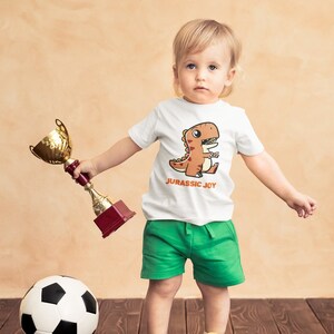 Jurassic Joy - Baby Jersey Kurzarm T-Shirt
