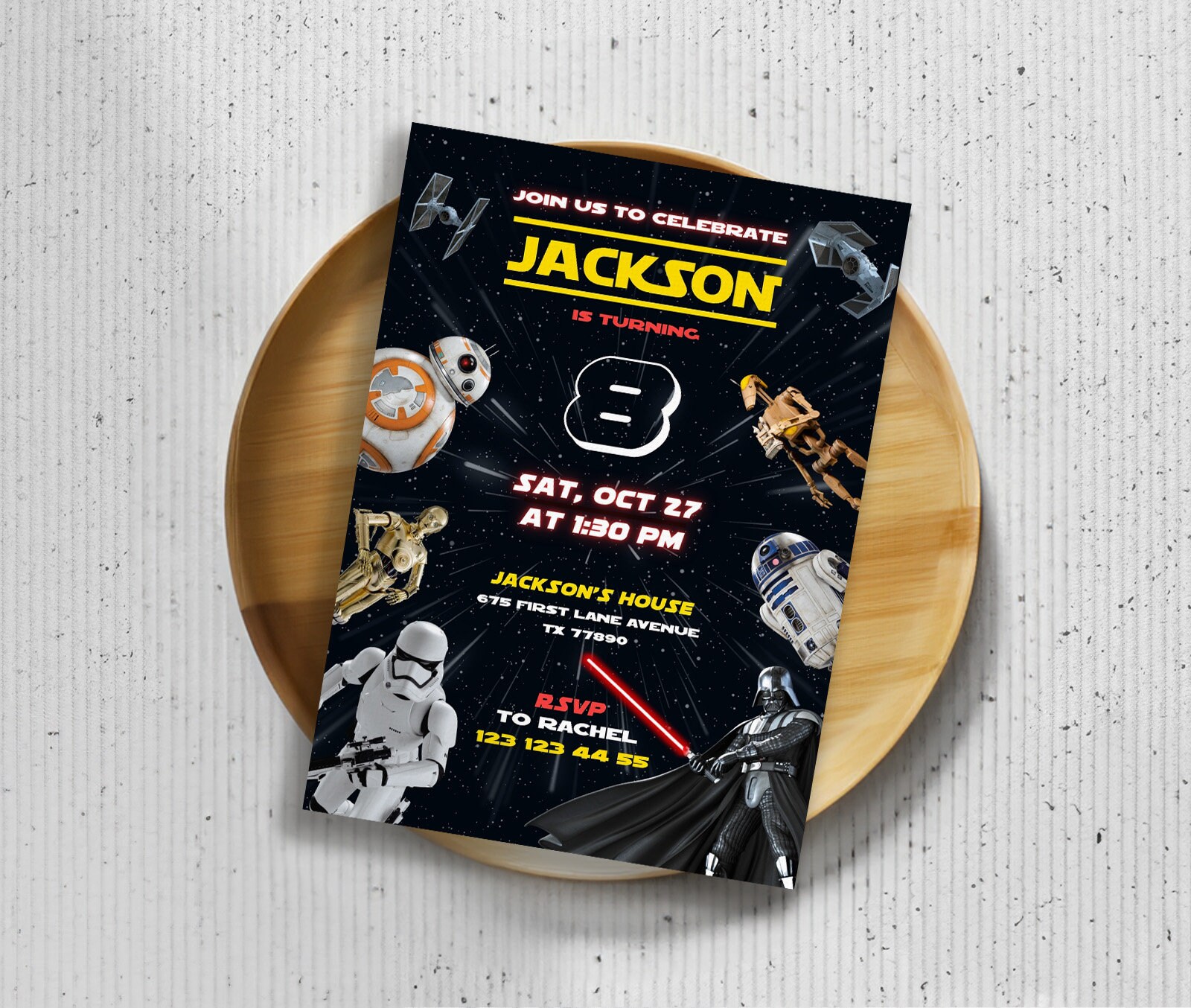 Star Wars Invitation, Instant Download Stormtrooper Invitation ...