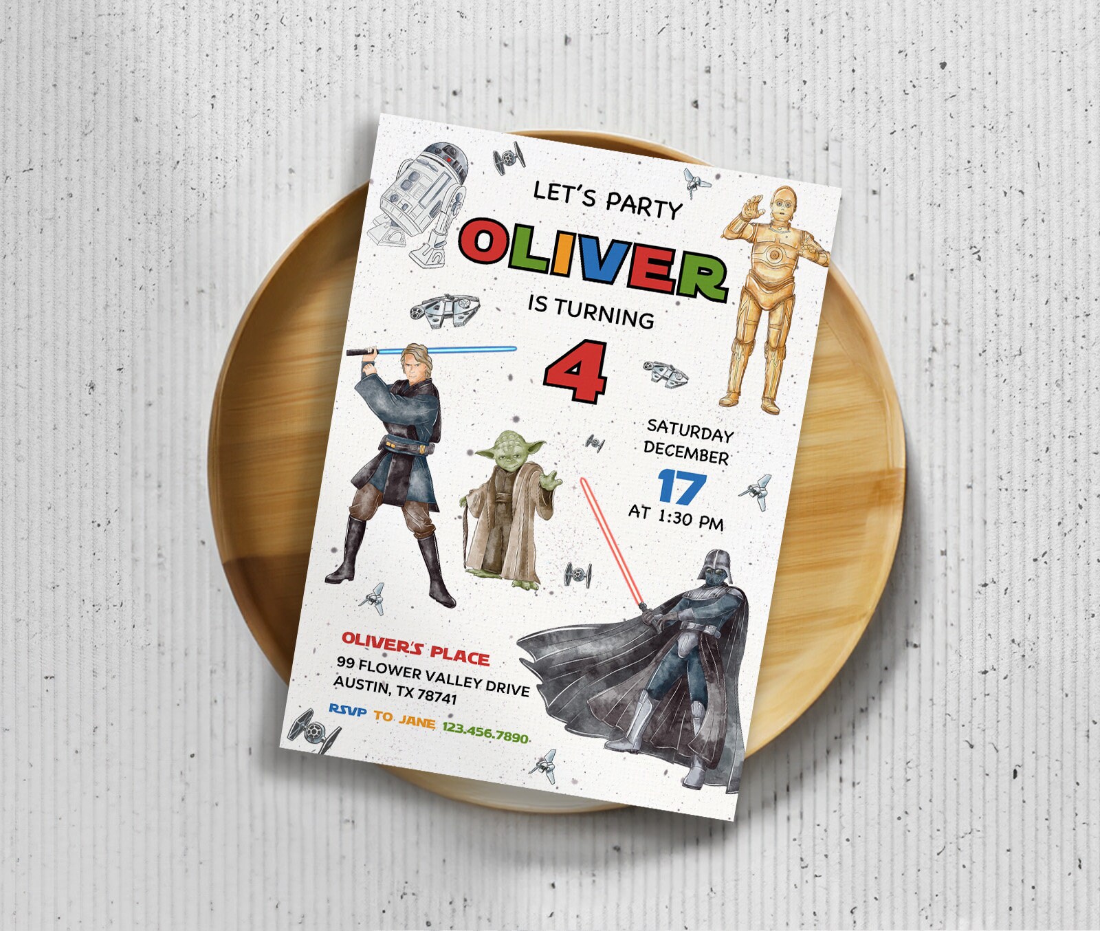 Star Wars Invitation, Instant Download Stormtrooper Invitation ...