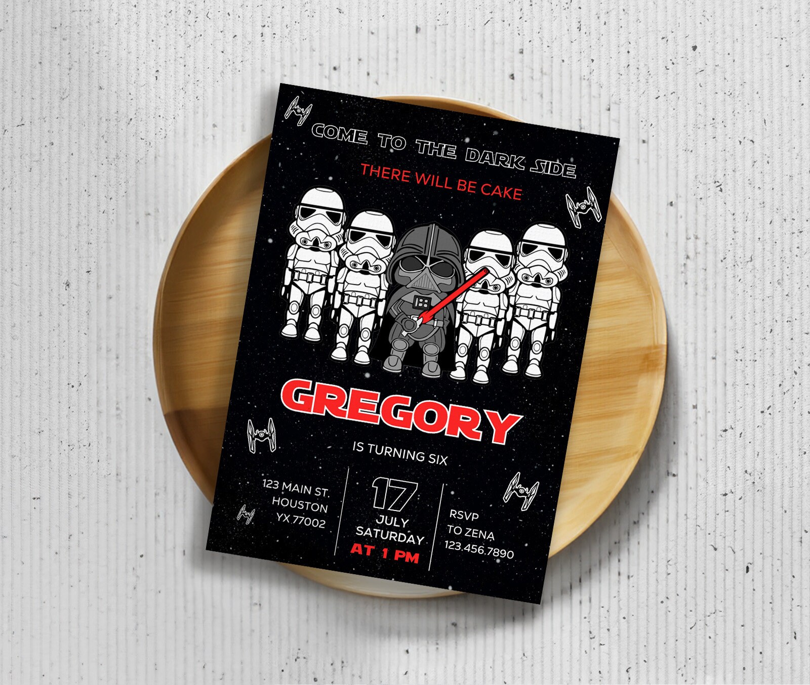 Star Wars Invitation, Instant Download Stormtrooper Invitation ...