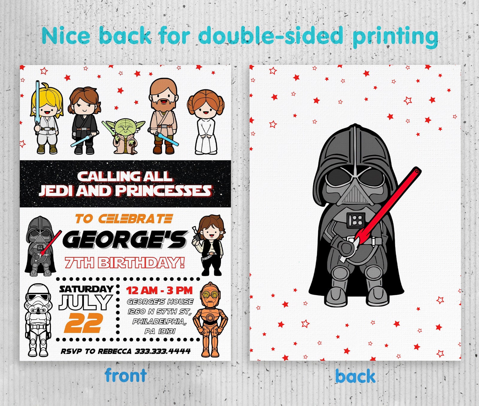 Star Wars Invitation, Instant Download Stormtrooper Invitation ...