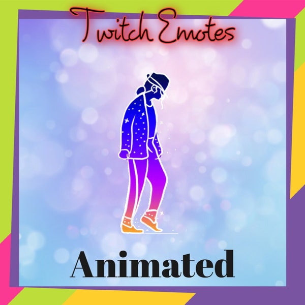 Moonwalking Michael Jackson animierte Emotes, zuckende Emotes, Zwietracht-Emotes, Streamer-Emotes, tanzende Emotes, coole Emotes, Kick-Emotes