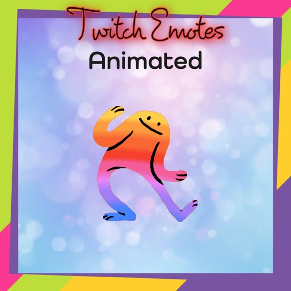 Animated dancing emote, twitch emotes, cute emotes, discord emotes, streamer emotes,  funny emotes, youtube emotes
