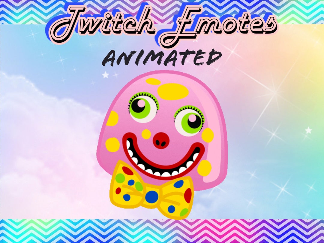 Buy Pink Blobby Crazy Eyes Animated Emote, Twitch Emotes, Discord ...