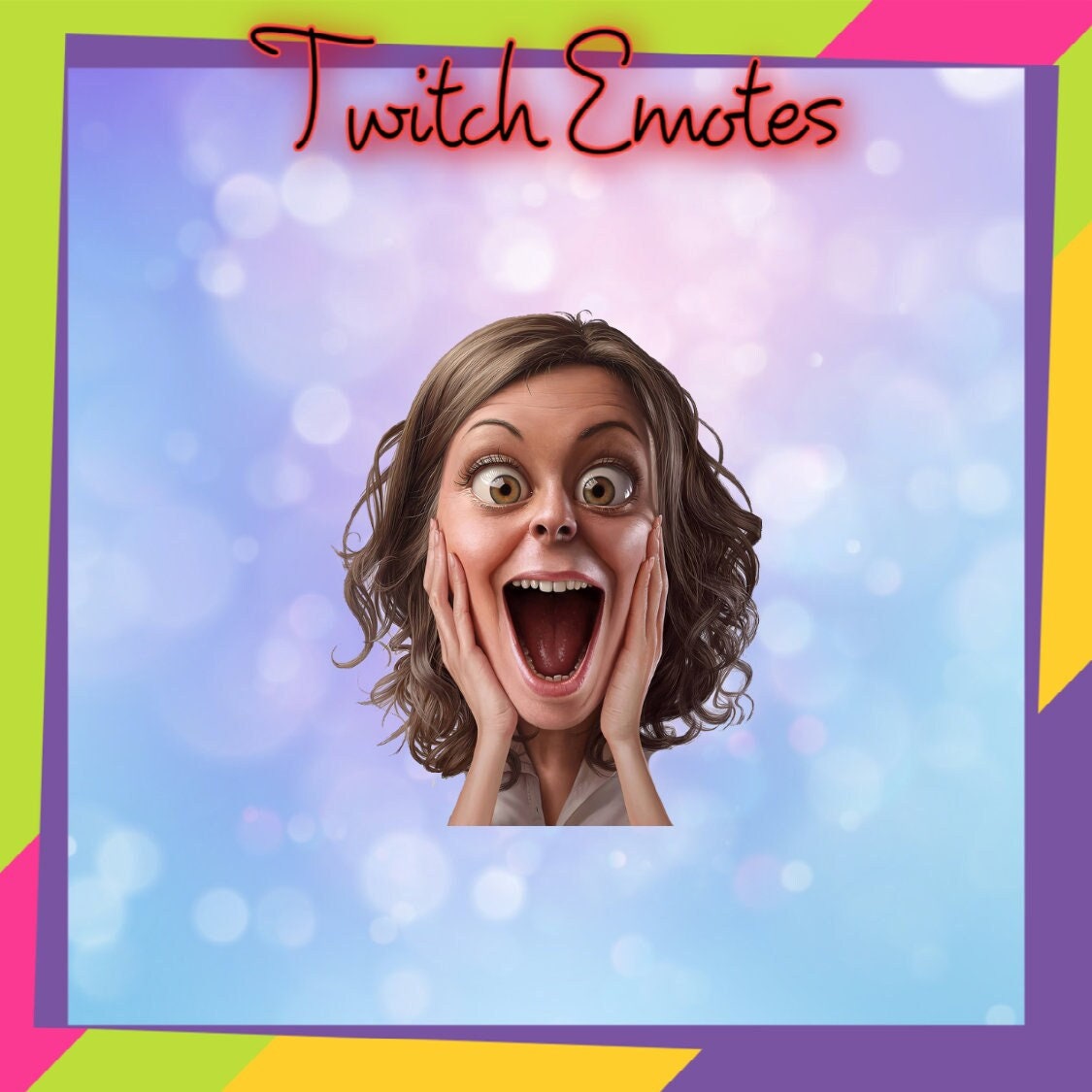 Big Head Guy Funny Emote, Twitch Emotes, Cool Emotes, Discord Emotes