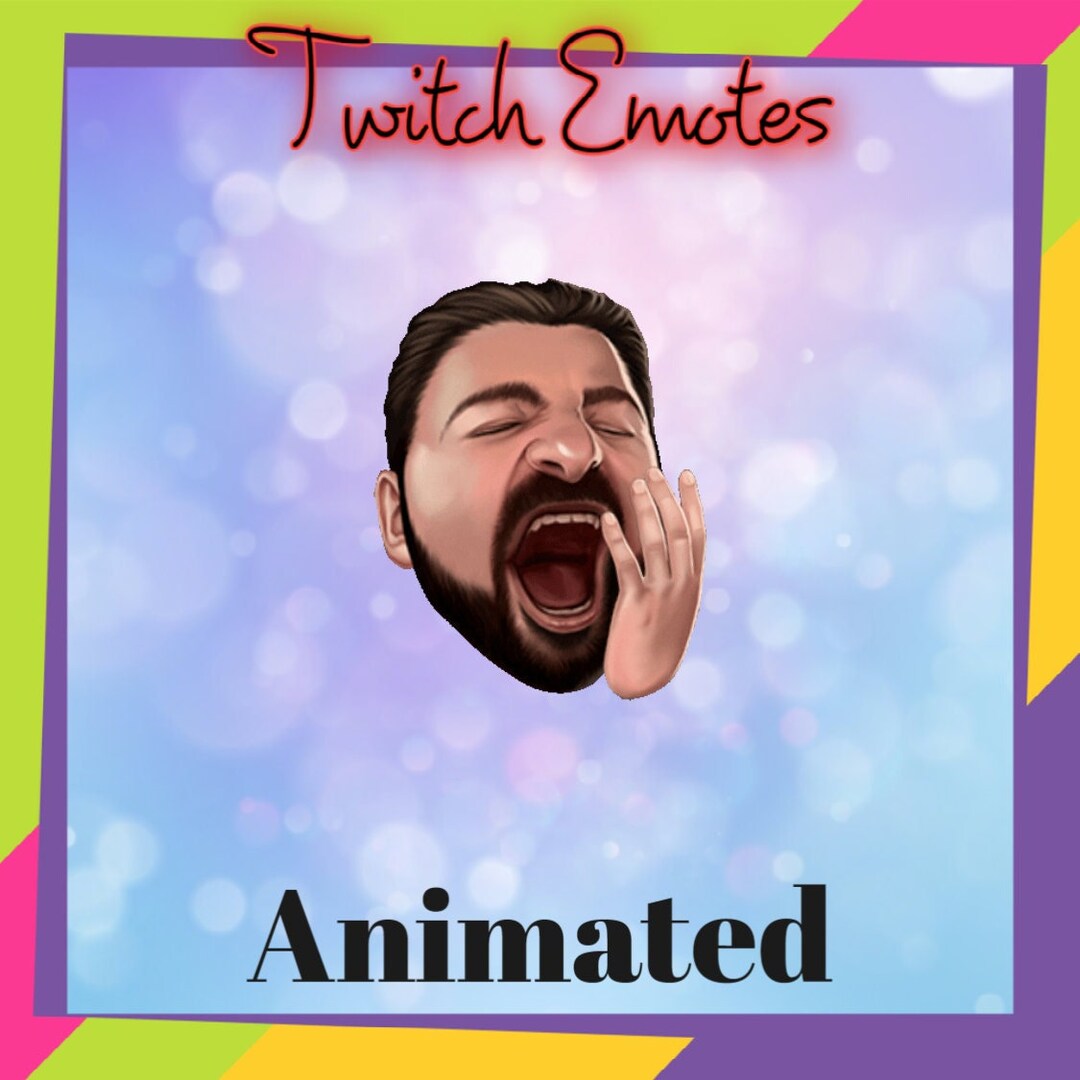 Animated Yawn/tired Emotes, Twitch Emotes, Cool Emotes, Discord Emotes