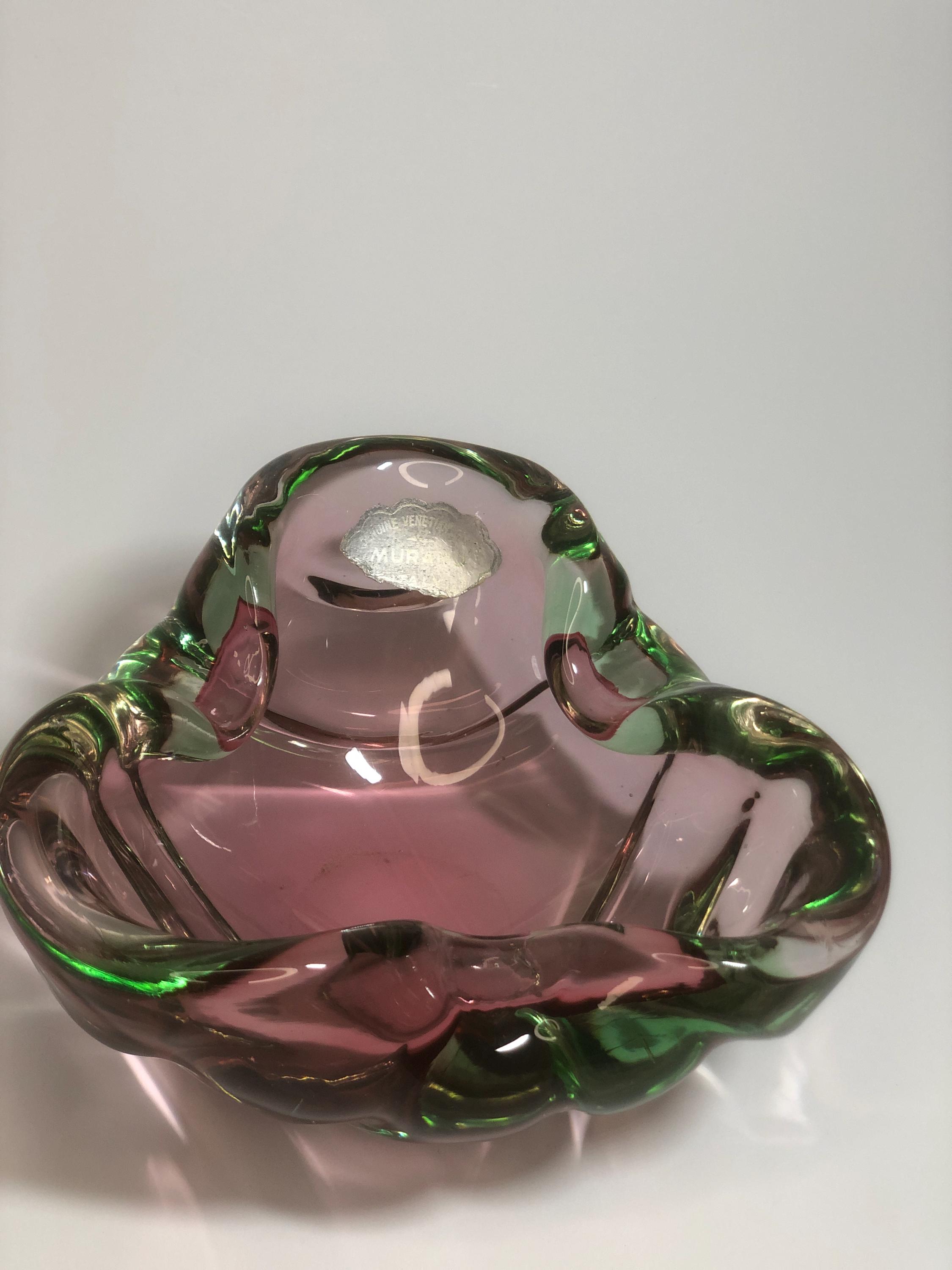 ムラーノガラスの灰皿 - Etsy 日本