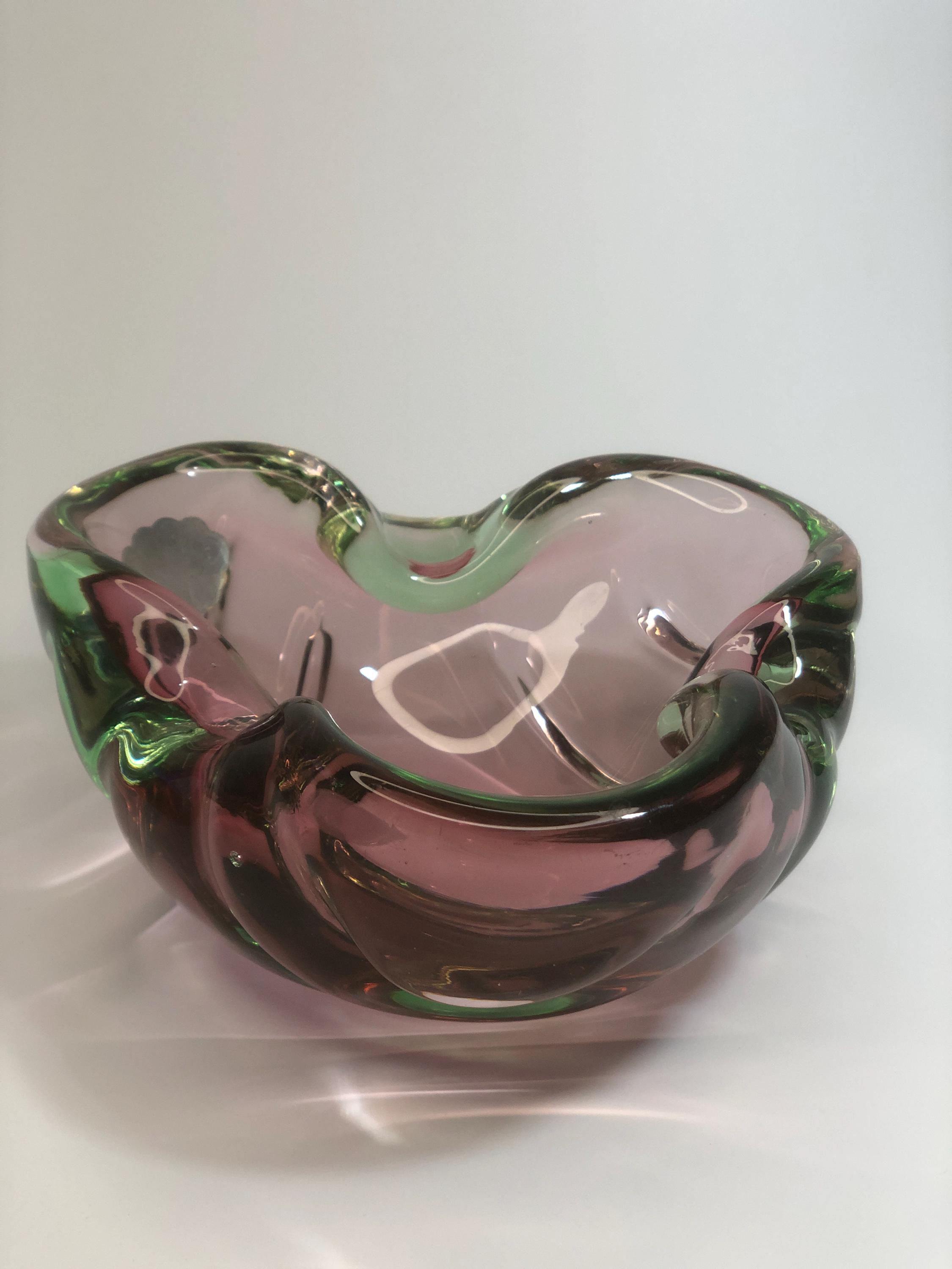 ムラーノガラスの灰皿 - Etsy 日本