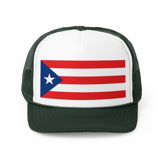 Cappello Da Camionista Con Bandiera Di Porto Rico – Snapback In Rete Unisex – Regolabile - 4