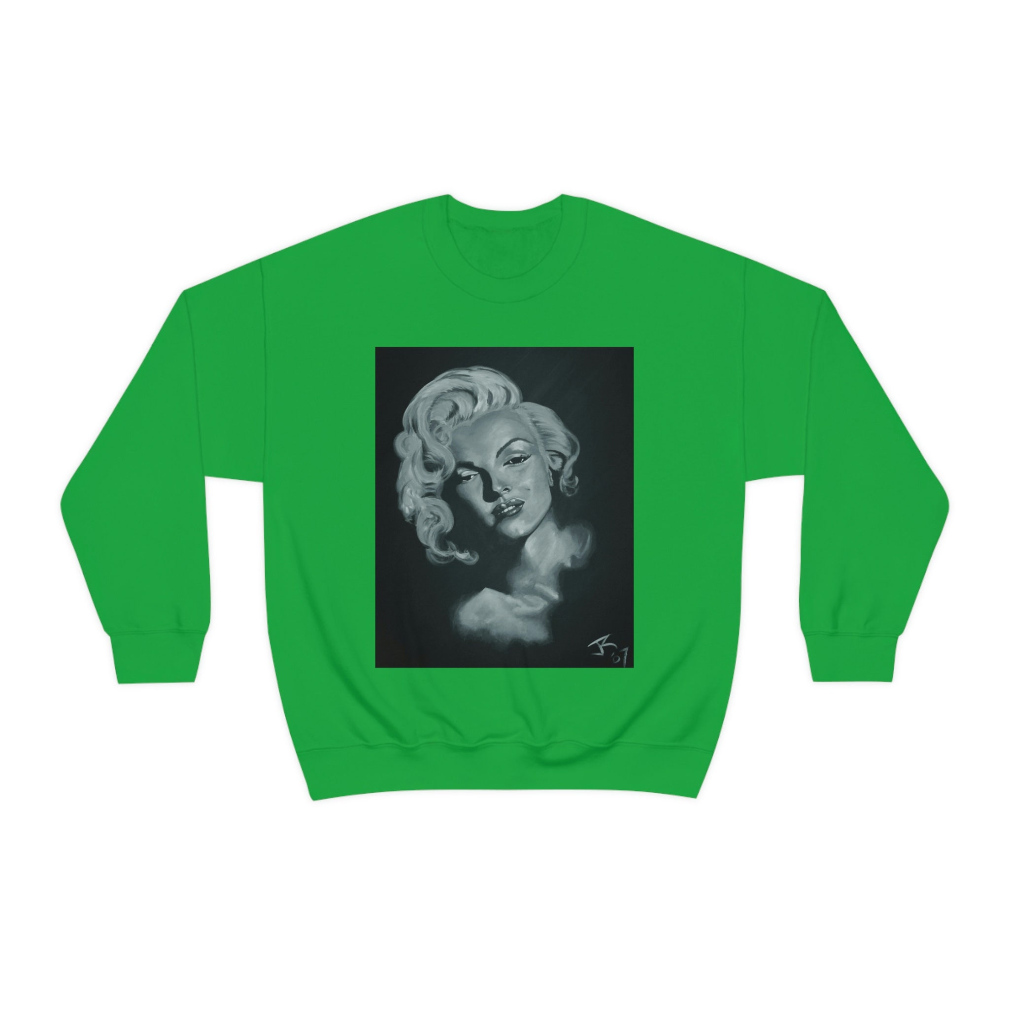 Marilyn Monroe Unisex Heavy Blend Crewneck Sweatshirt Artwork in 