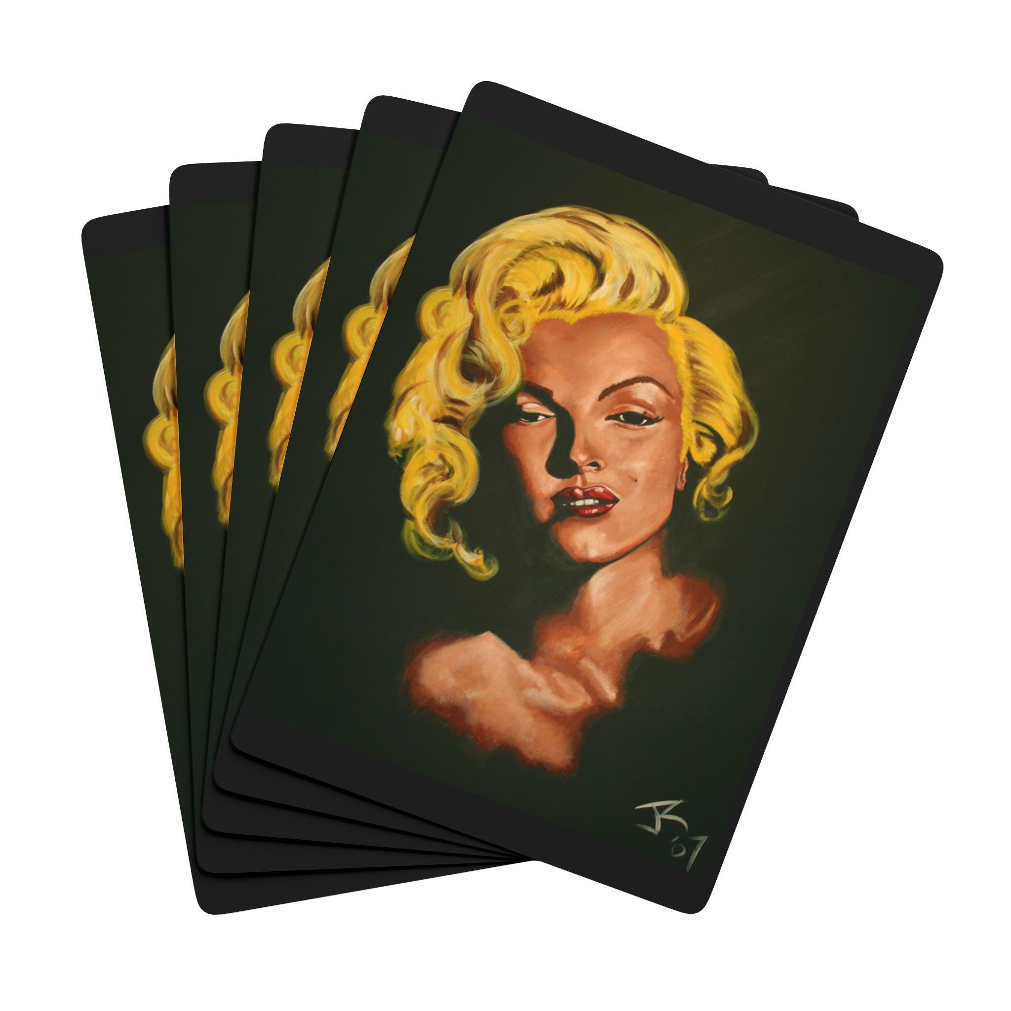 トランプ 1976 Marilyn Monroe CARDS Marilyn Monroe Playing Cards - Etsy