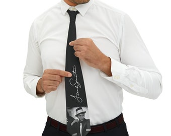 Frank Sinatra Artwork and Signature Necktie - Original Artwork