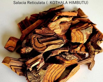 Salacia Reticulata Pieces Kothala Hibutu Pure Herbal Drink ,  Search for benfit of this herb ,