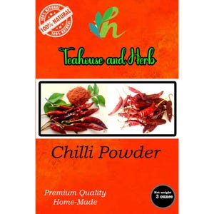 Chili powder is a pure, powdered,  Organic, authentic Sri Lankan flavor. It is made from natural spices and is homemade from scratch.
