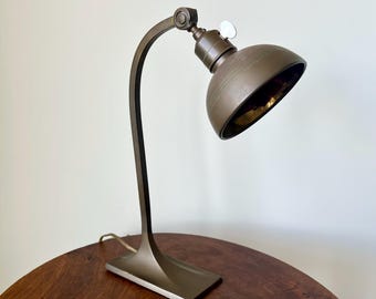 Art Deco brass table lamp. France, early 20th Century