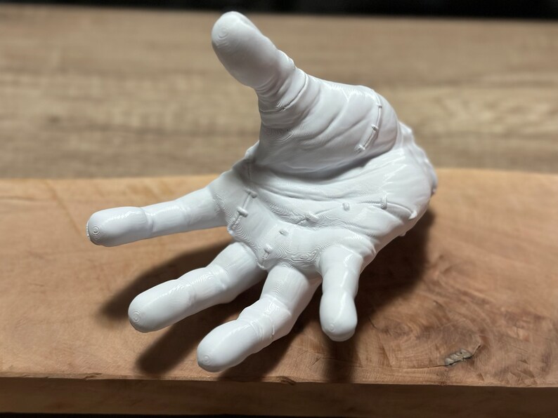 3D Gedrucktes Thing/Eiskaltes Händchen von Wednesday Netflix - Etsy.de