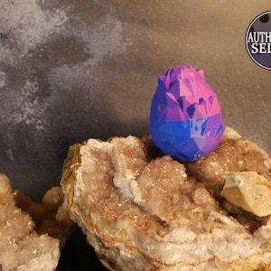 Crystal Dragon Egg 3D Printed with Screw Cap | Crystal Dragon Egg 3d printed