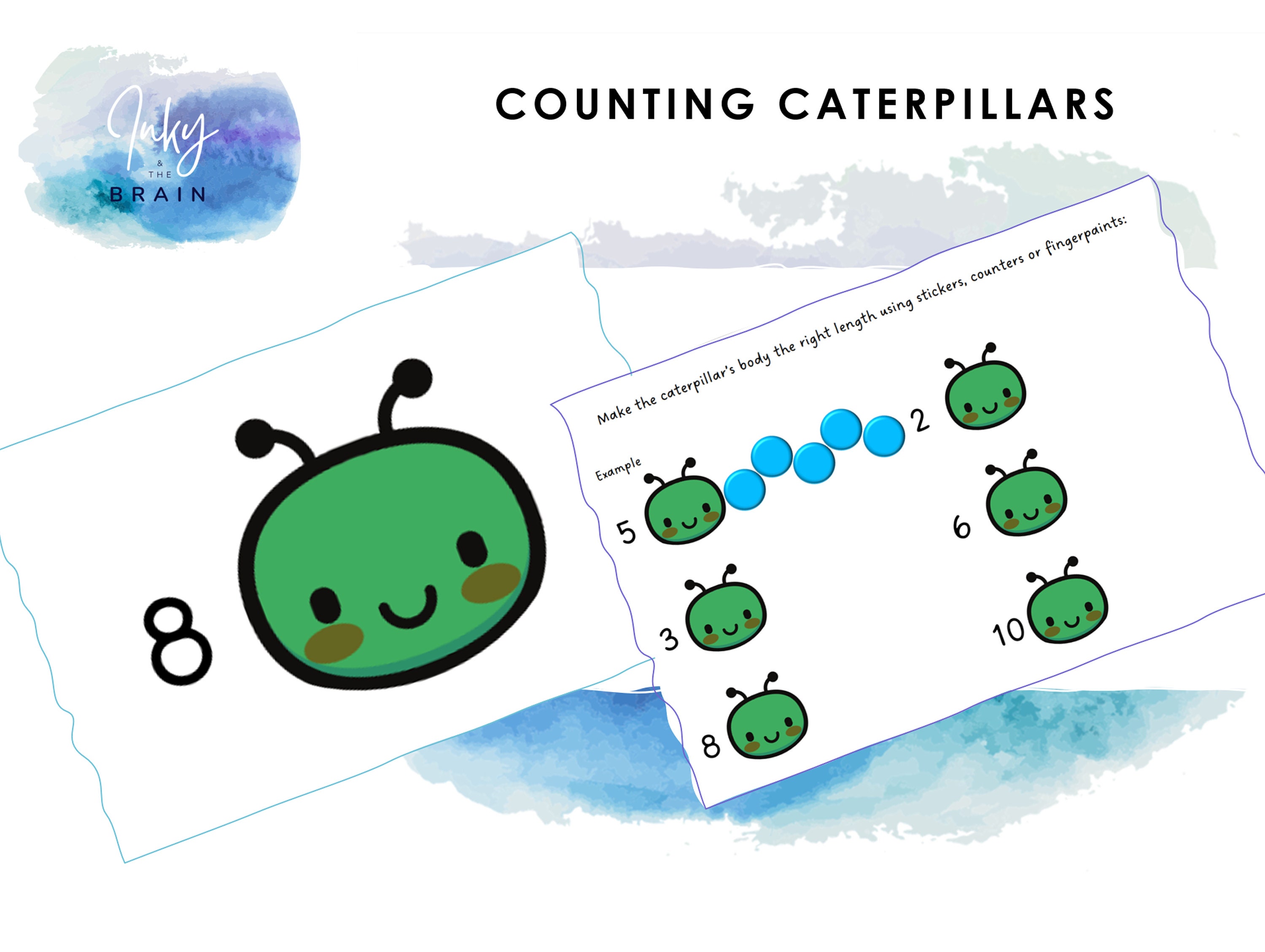 Counting Caterpillars Teacher Resources Etsy