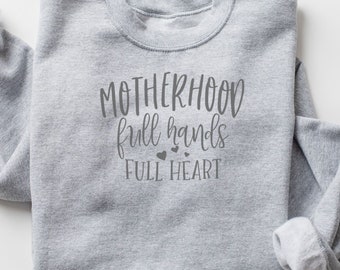 Mom sweatshirt, motherhood, mommy, Mother’s Day Gift, Gift for mom,Mama hoodie, mama sweatshirt, minimalist mama sweater, women's shirt