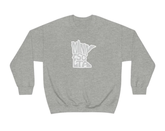 Minnesota Crewneck Sweatshirt MN Clothing