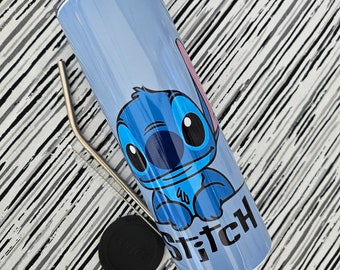 Stitch Tumbler 20 oz. Stainless Steel | Lilo and Stitch Tumbler | Disney Tumbler |