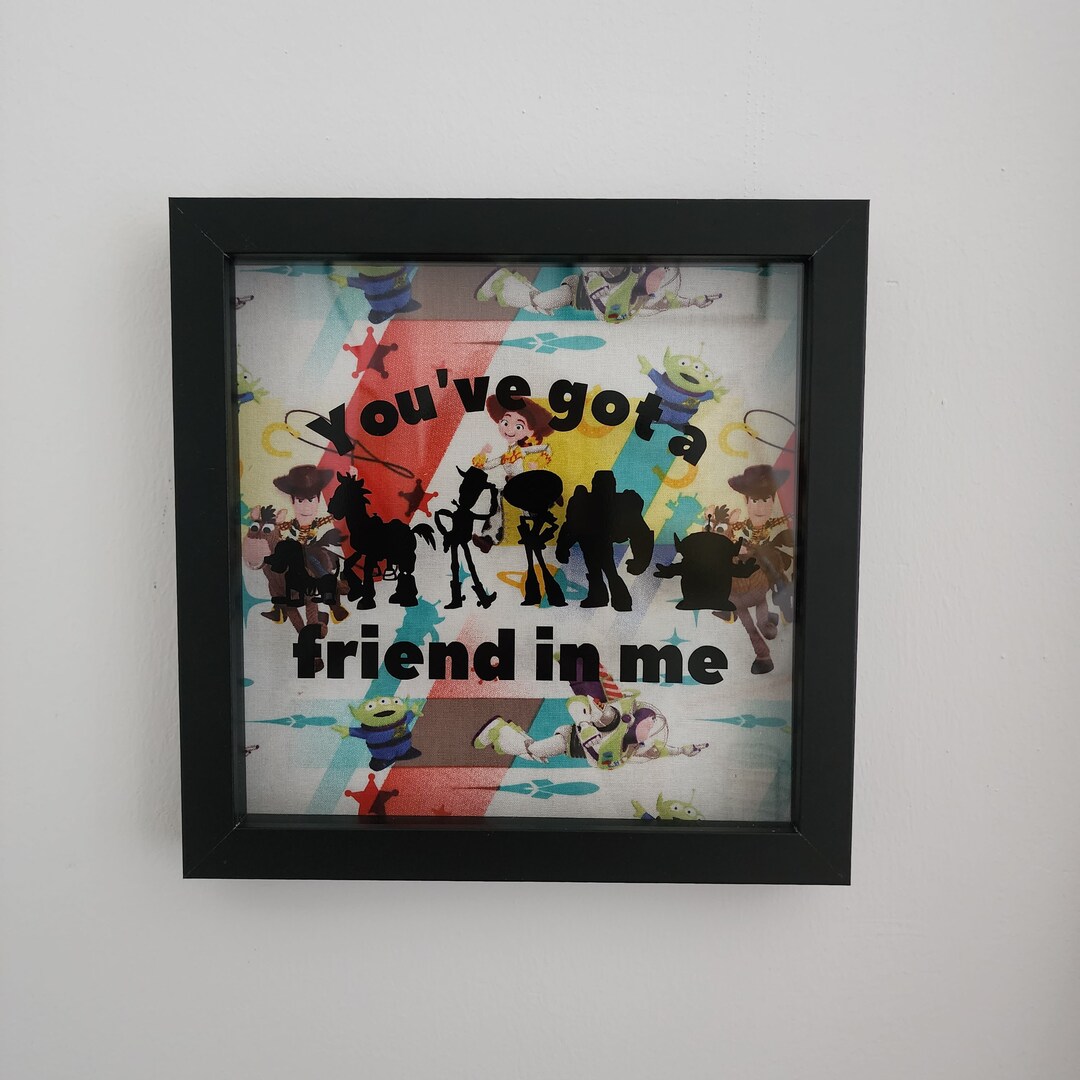 Toy Story Shadow Box / Shadow Box / Toy Story Characters / Toy Etsy