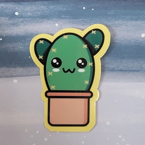 Adesivo Cactus Kawaii / Adesivo Kawaii Cactus / Adesivo Kawaii / Adesivo Cactus carino