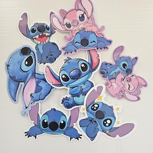 Stitch Stickers / Stitch and Angel Stickers / Cute Stitch Stickers