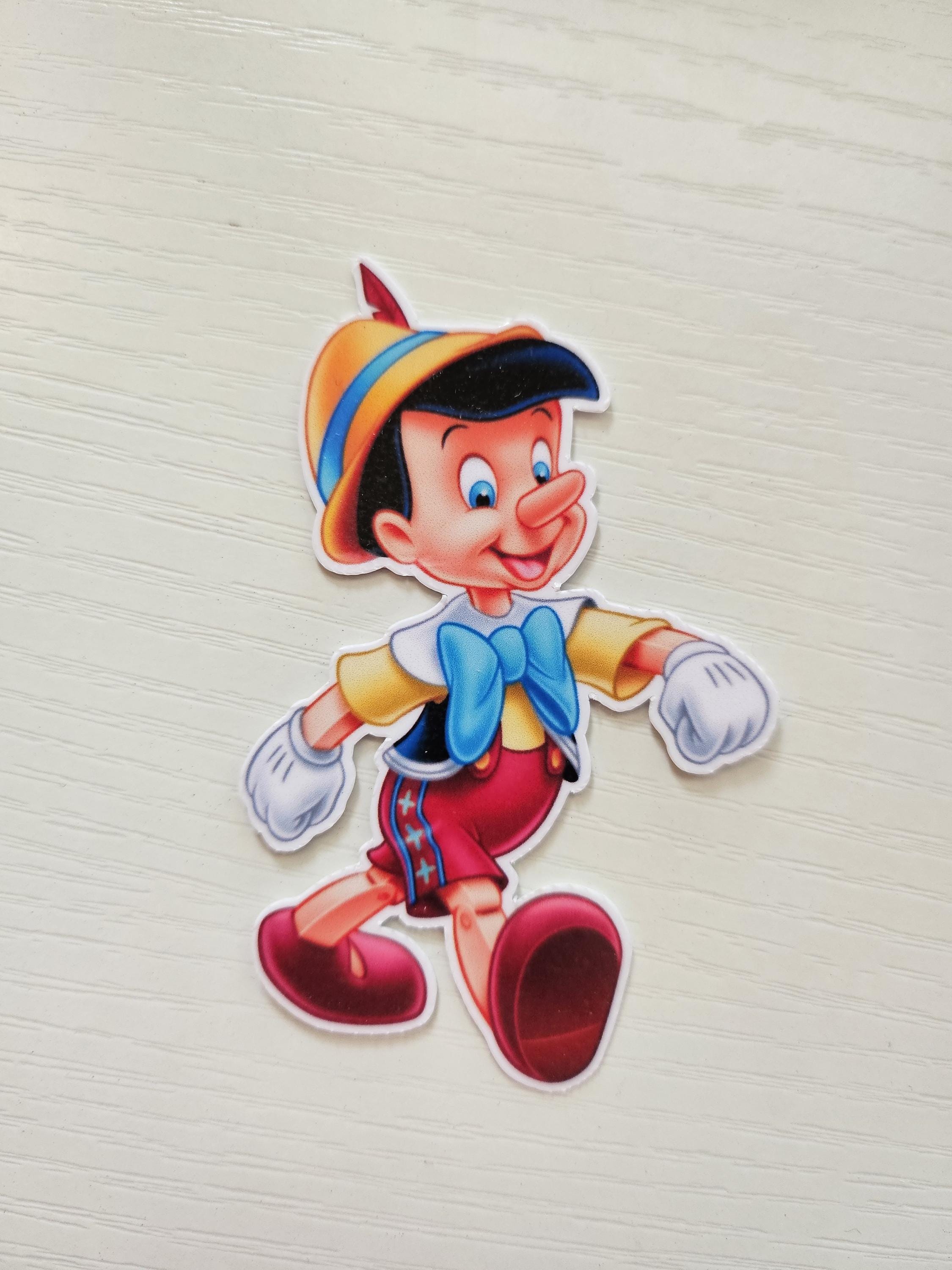 Pinnichio Jr. Sticker Pinocchio Sticker/ Pinocchio Walking Sticker/ Disney Stickers - Etsy Canada