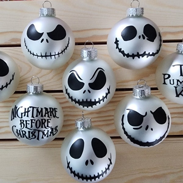 Jack Skellington Ornaments Etsy