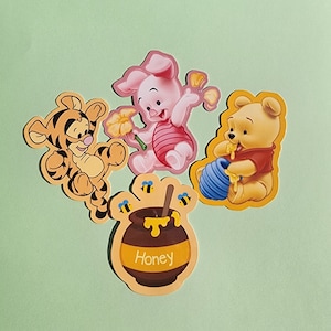 Winnie the Pooh and Friends Sticker / Pooh Sticker / Piglet Sticker / Tigger Sticker / Honey Pot Sticker