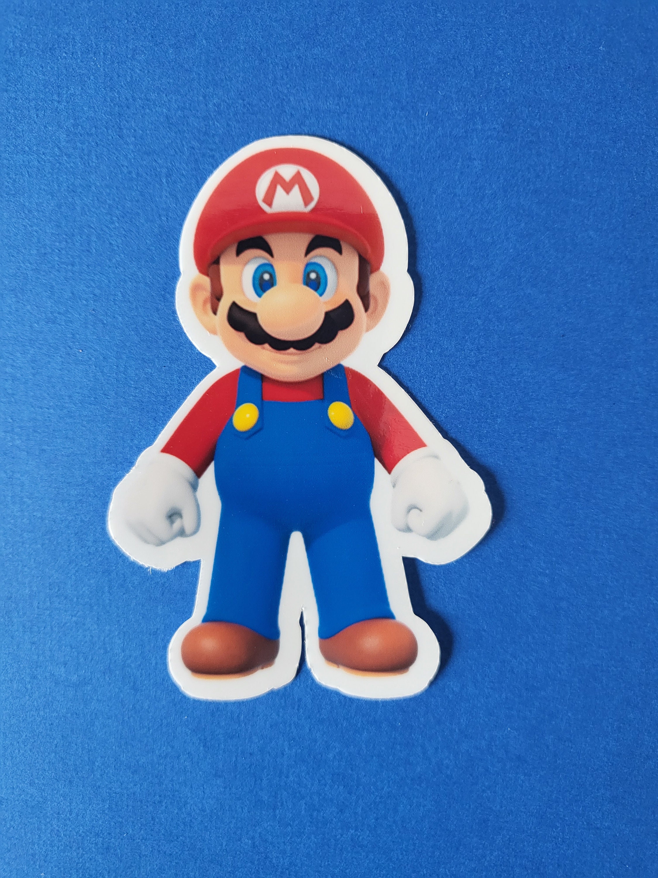 Super Mario Characters Stickers Mario Character Sticker Etsy