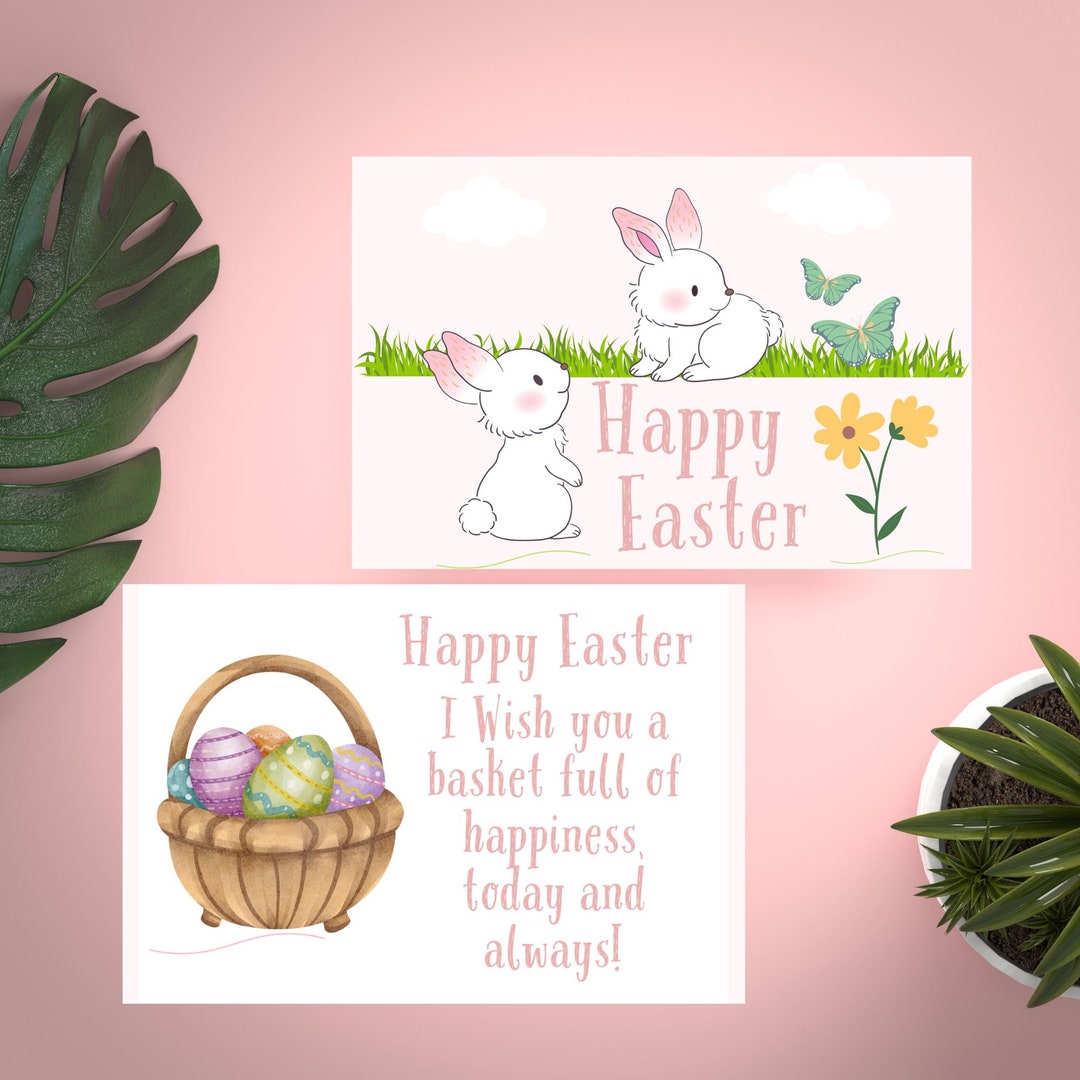 Happy Easter Printable Card Easter - Il 1080xN.4838182983 Hknv