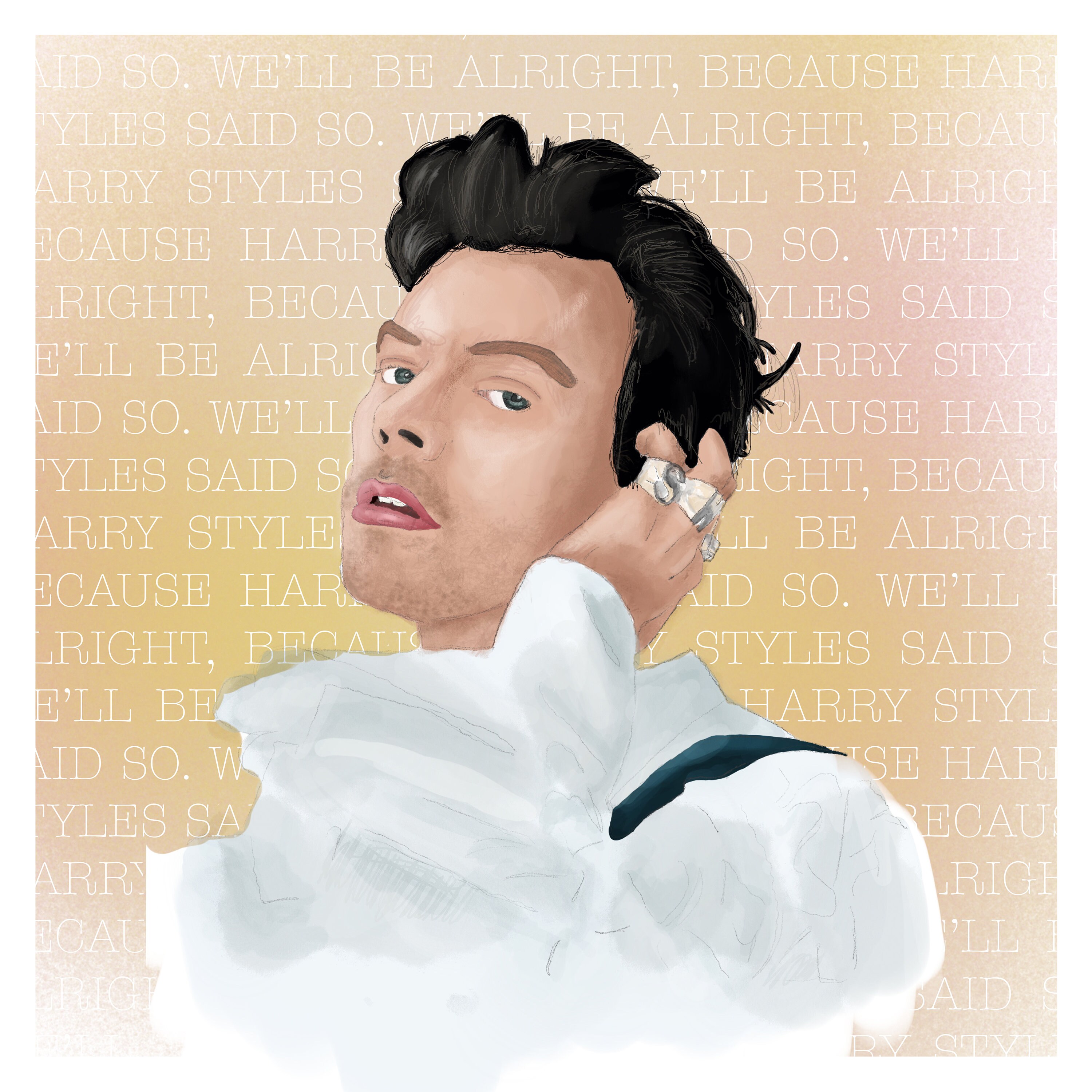 Harry Styles / Printable Digital Download / Harry Styles Print / Room ...
