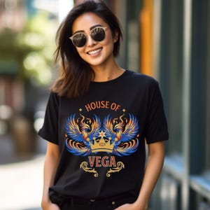 House of Vega Crest Zodiac Academy Comfort Colors T-shirt