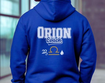 Coach Orion Hoodie | Zodiac Academy Pitball Hoodie | Fandom Apparel for Book Lovers | Solaria Gift for Fans