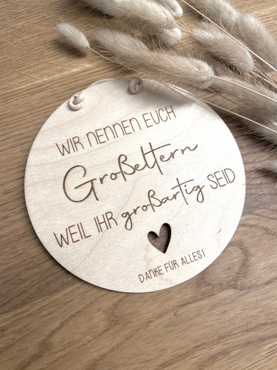 Gift Grandparents, Sign We Call You Grandparents Because We