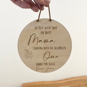 Gift for Mom and Grandma Wooden Sign Mom, Mother's Day, Best Grandma, Birthday Grandma, Best Grandma Mother's Day, Grandma