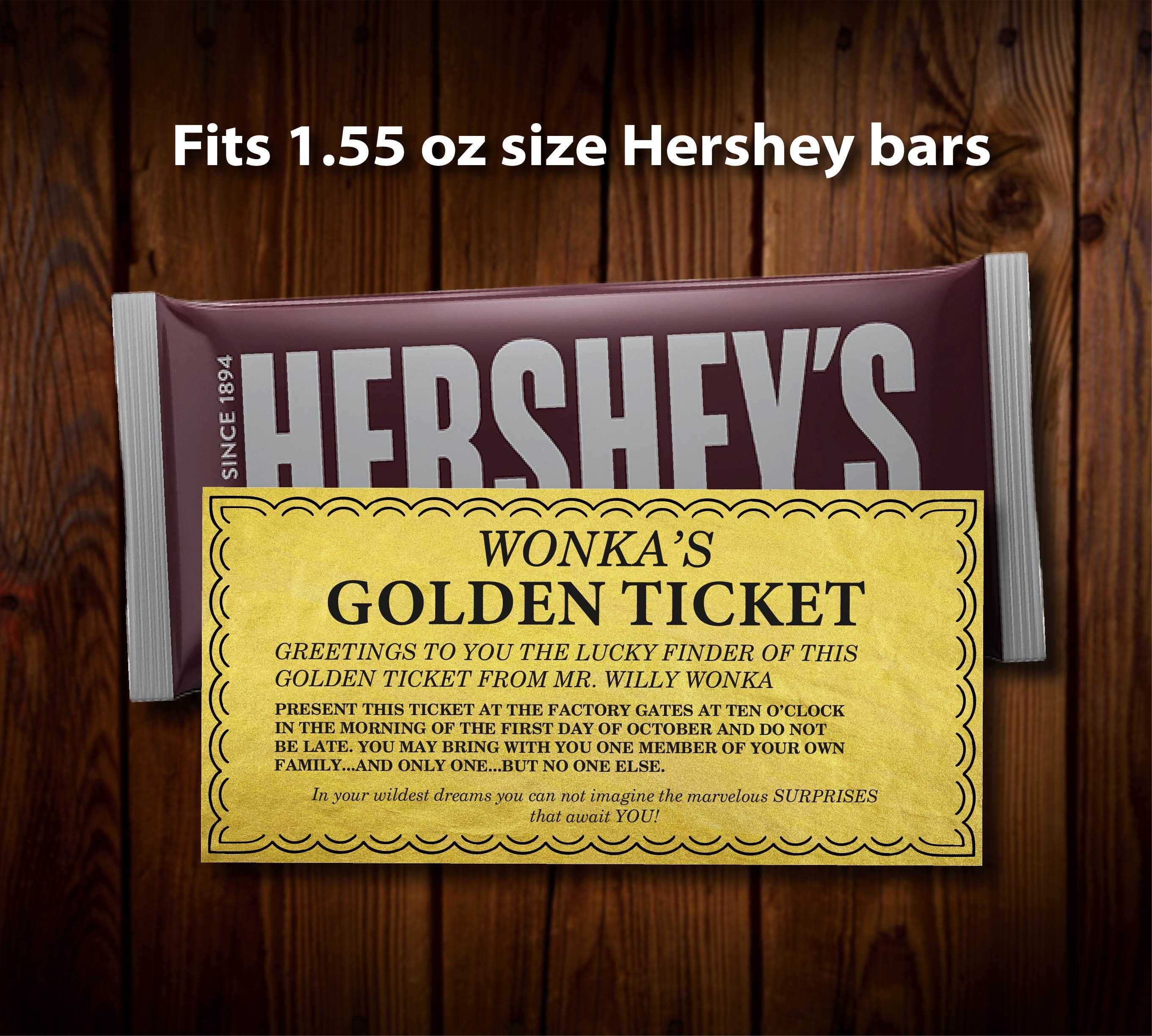 Editable Golden Ticket amp Wonka - Il Fullxfull.5336104389 T8it 