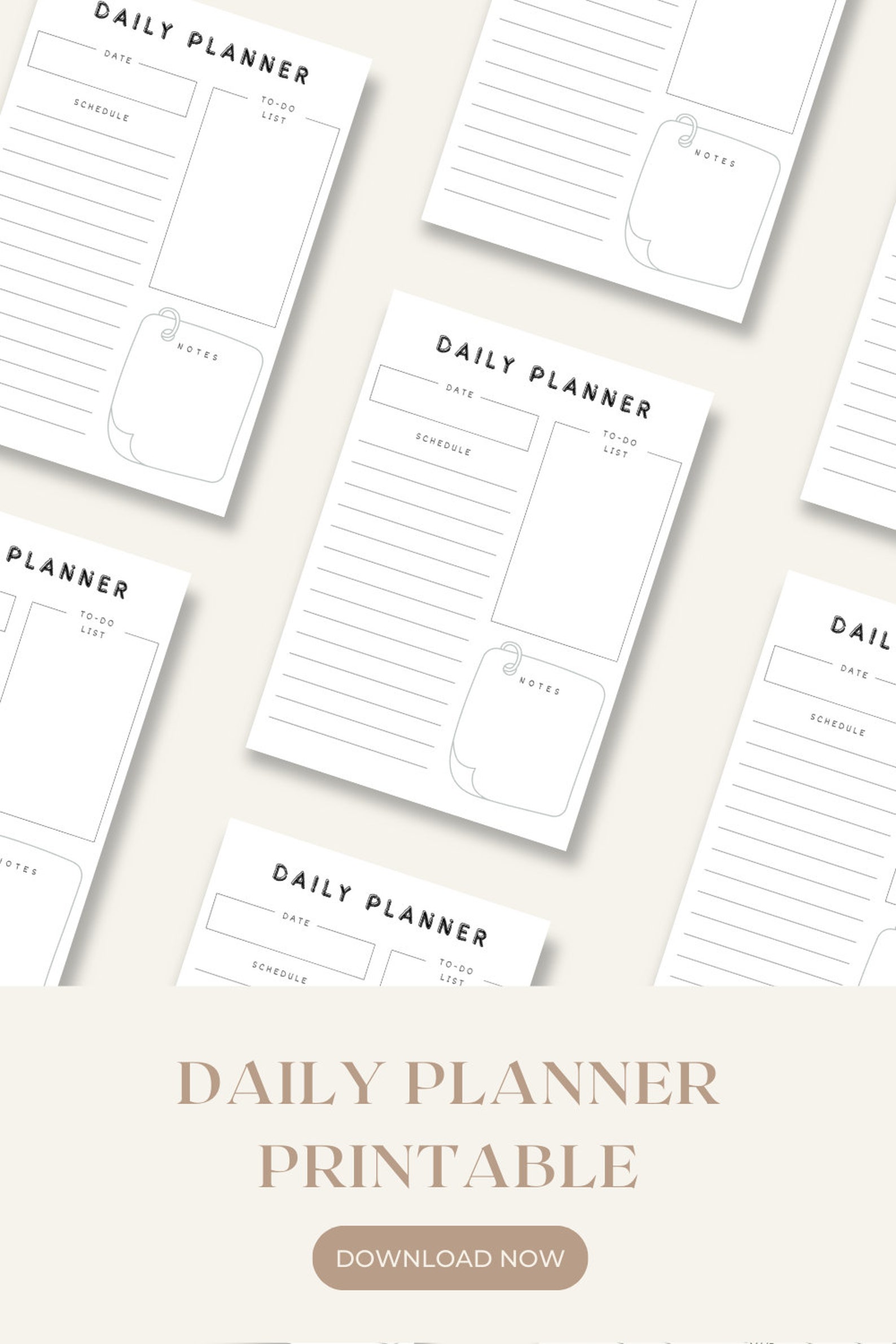 daily-planner-digital-planner-printable-planner-daily-etsy